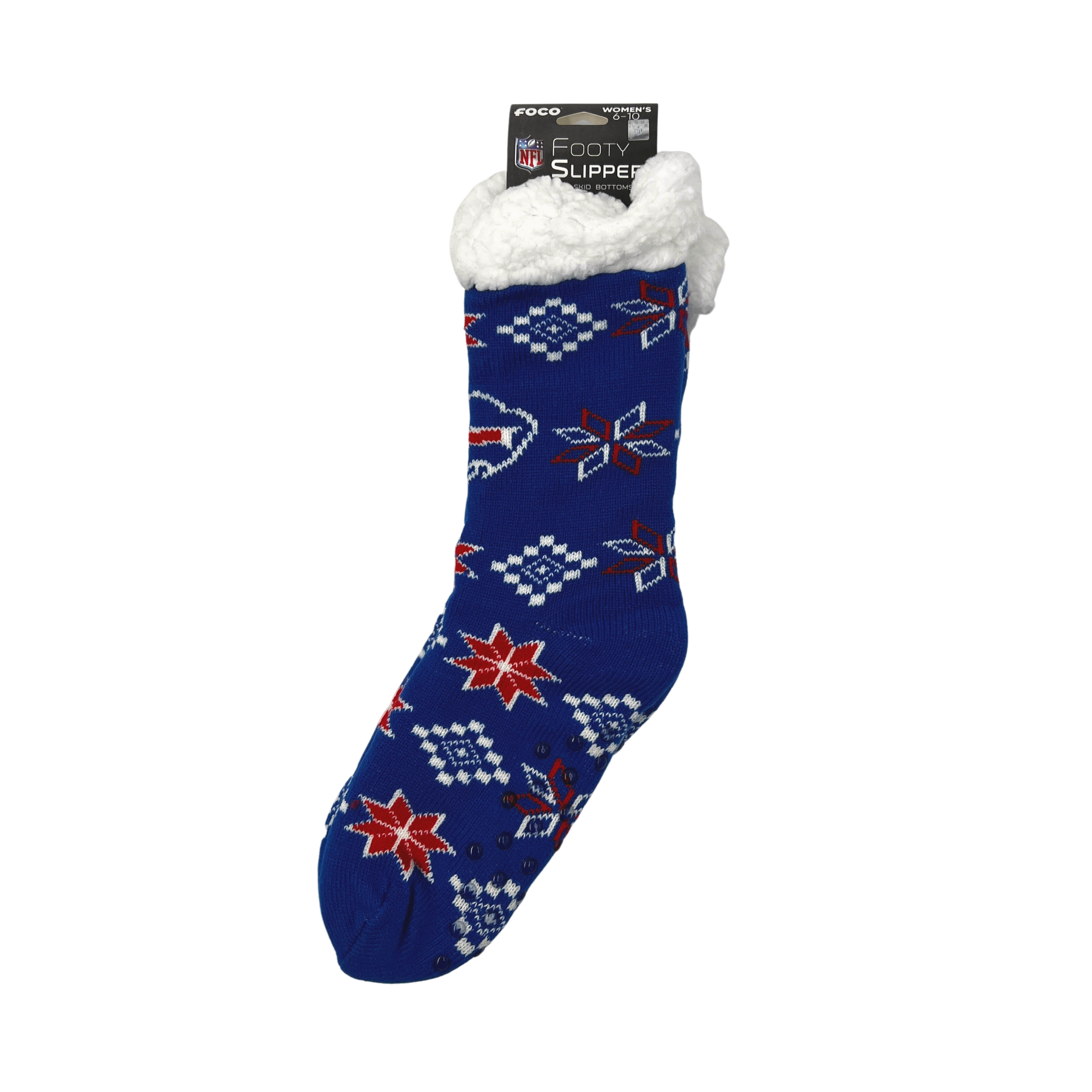 Buffalo Bills Colorblock Footy Slipper Socks – Fan Treasures