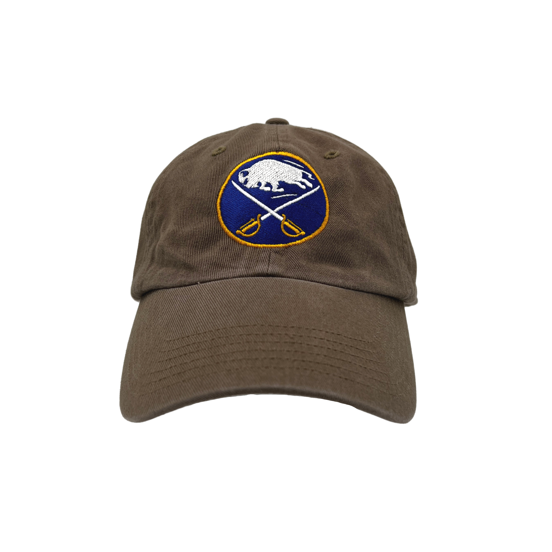 NHL Buffalo Sabres Patch Gold Adjustable Hat