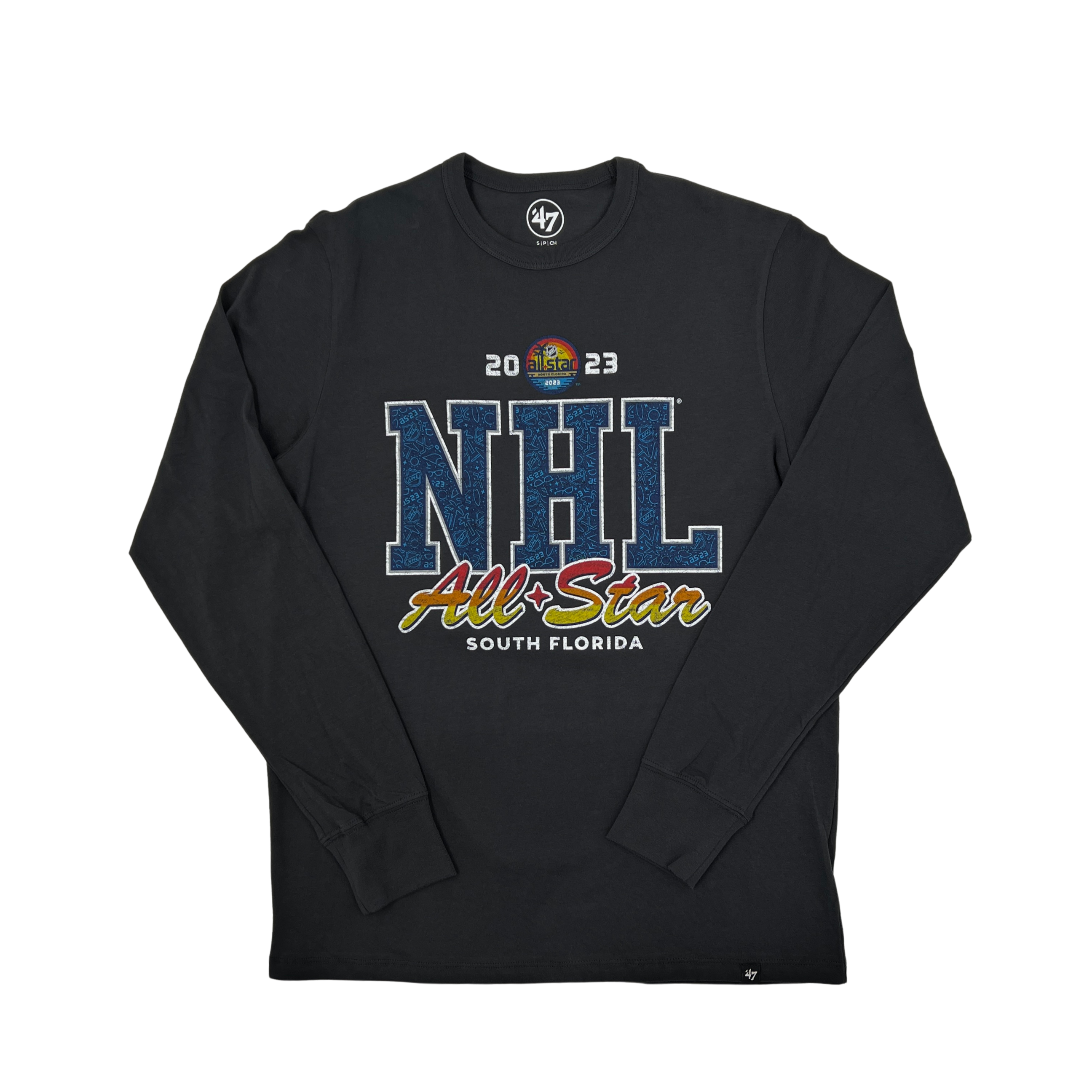 47 Brand NHL 2023 All Star Black Long Sleeve Shirt