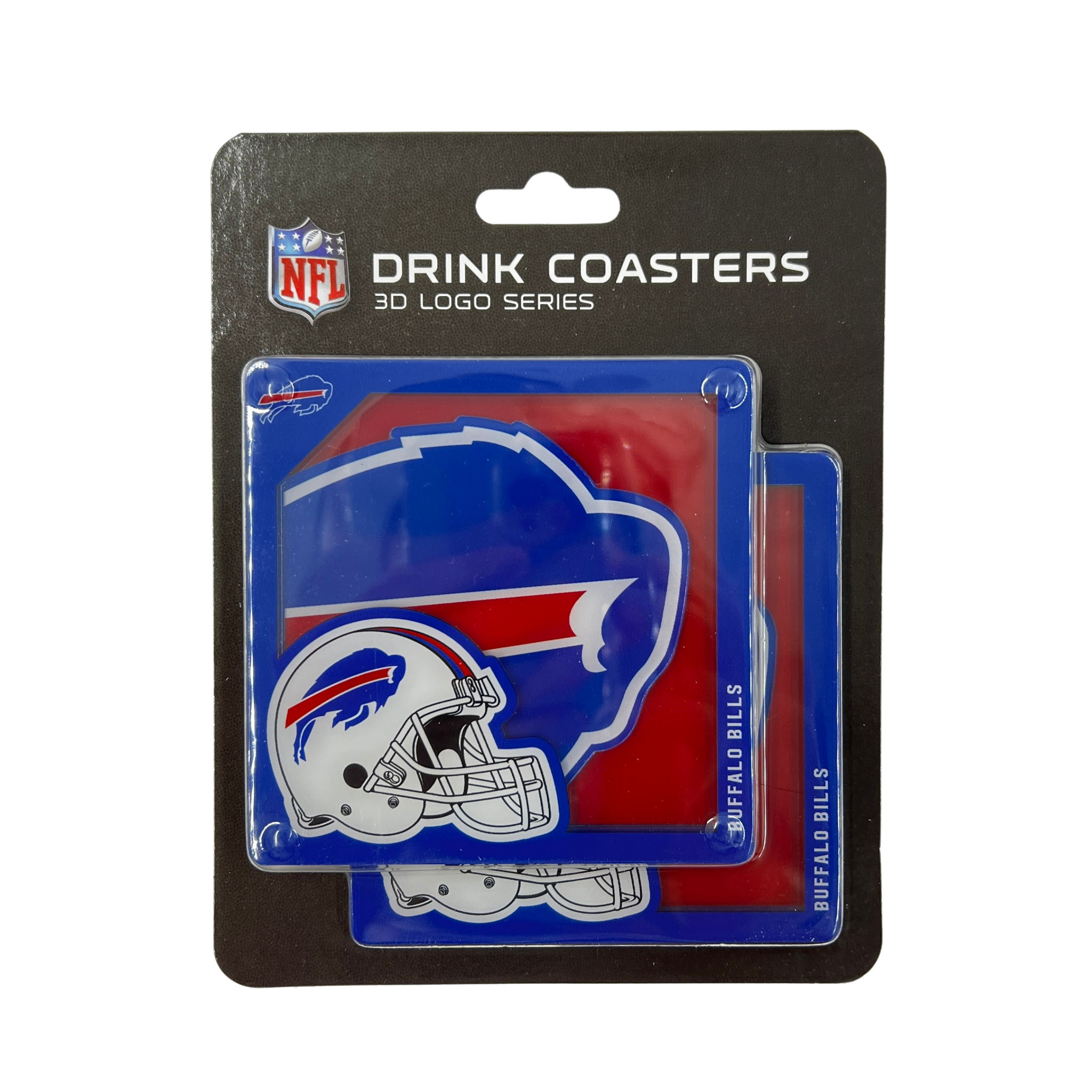Buffalo Bills 3D Logo Drink Coasters
