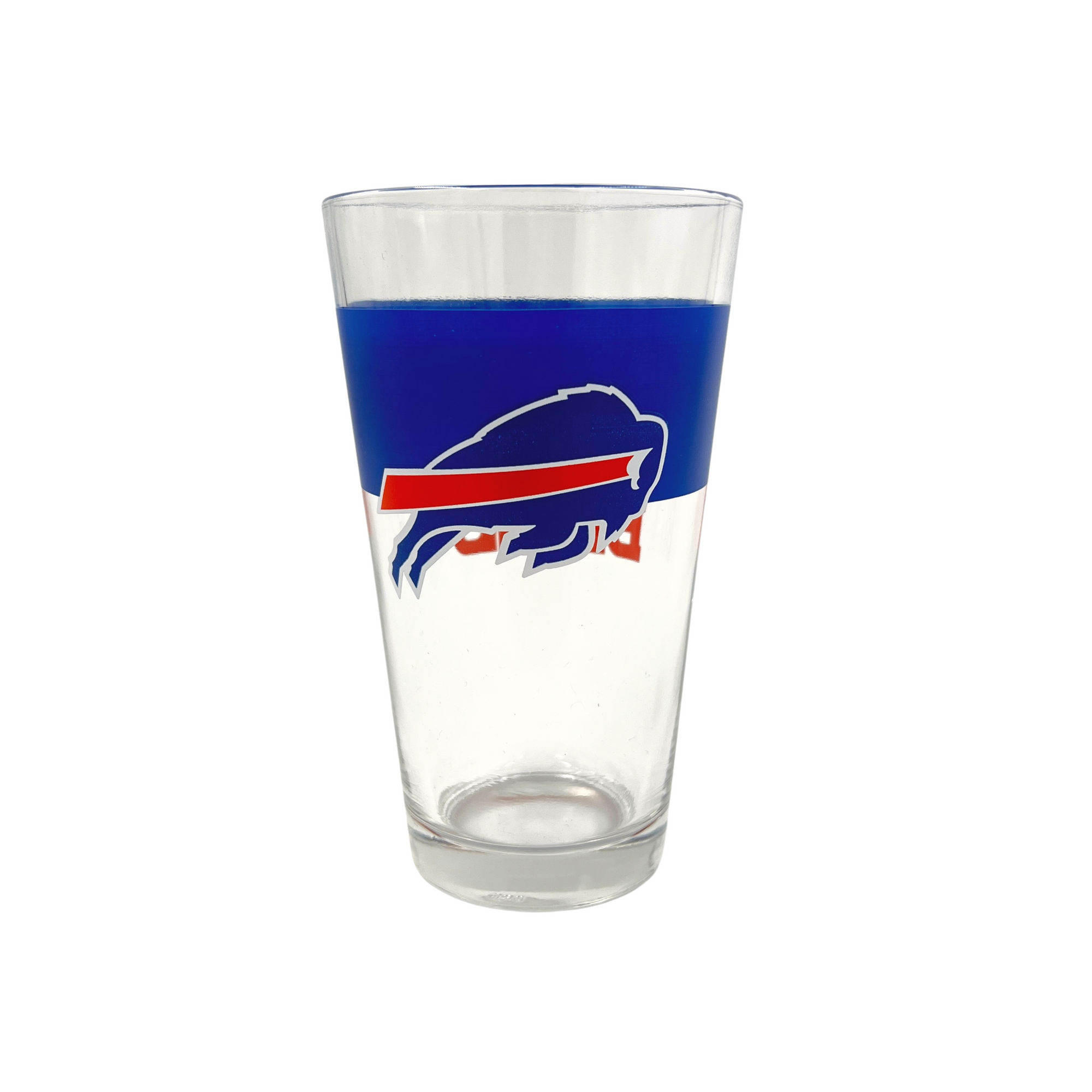 Buffalo Bills Colorblock 16oz Pint Glass