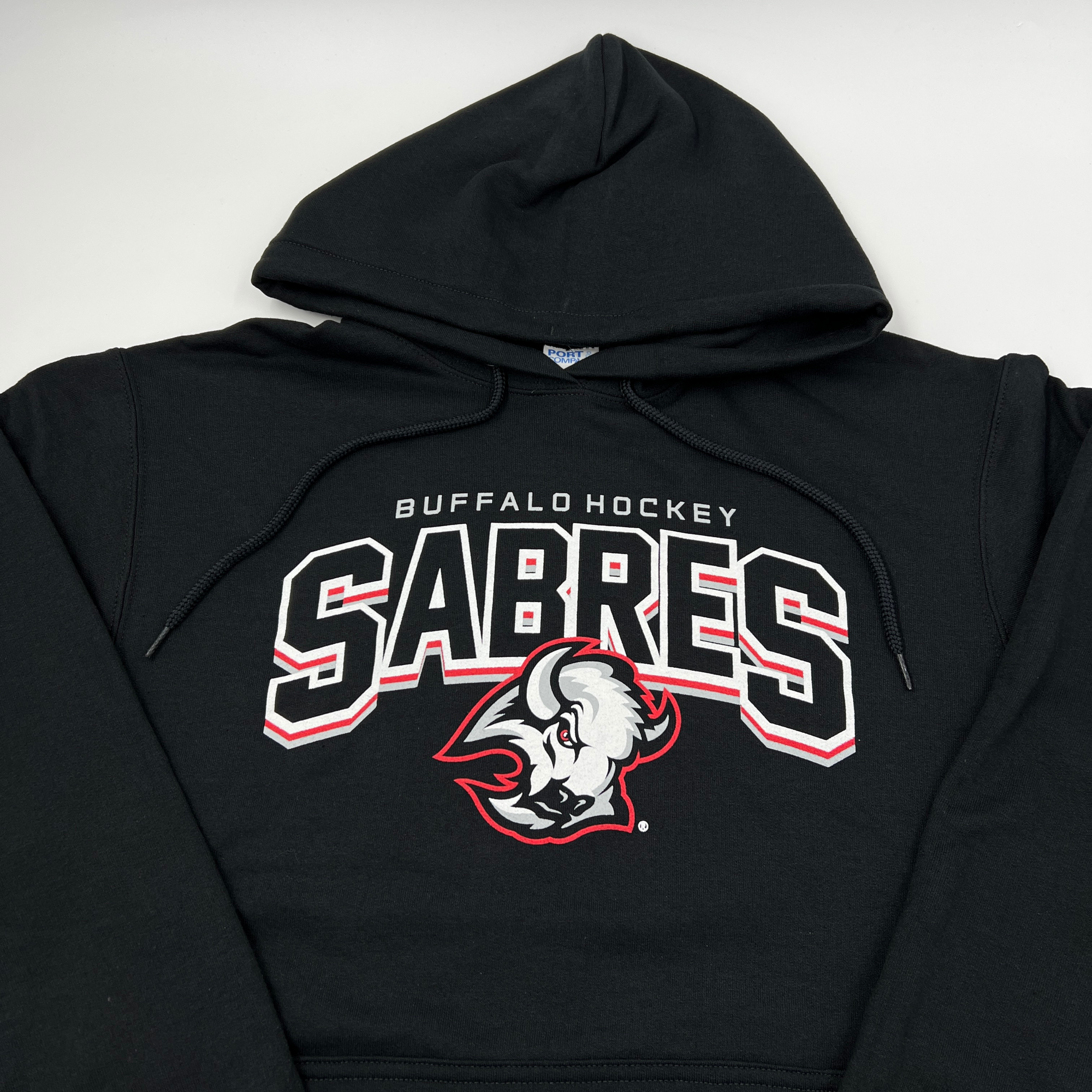 Buffalo Sabres Red and Black Goat Head Hoodie