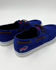 Buffalo Bills Blue Canvas Boat Shoe