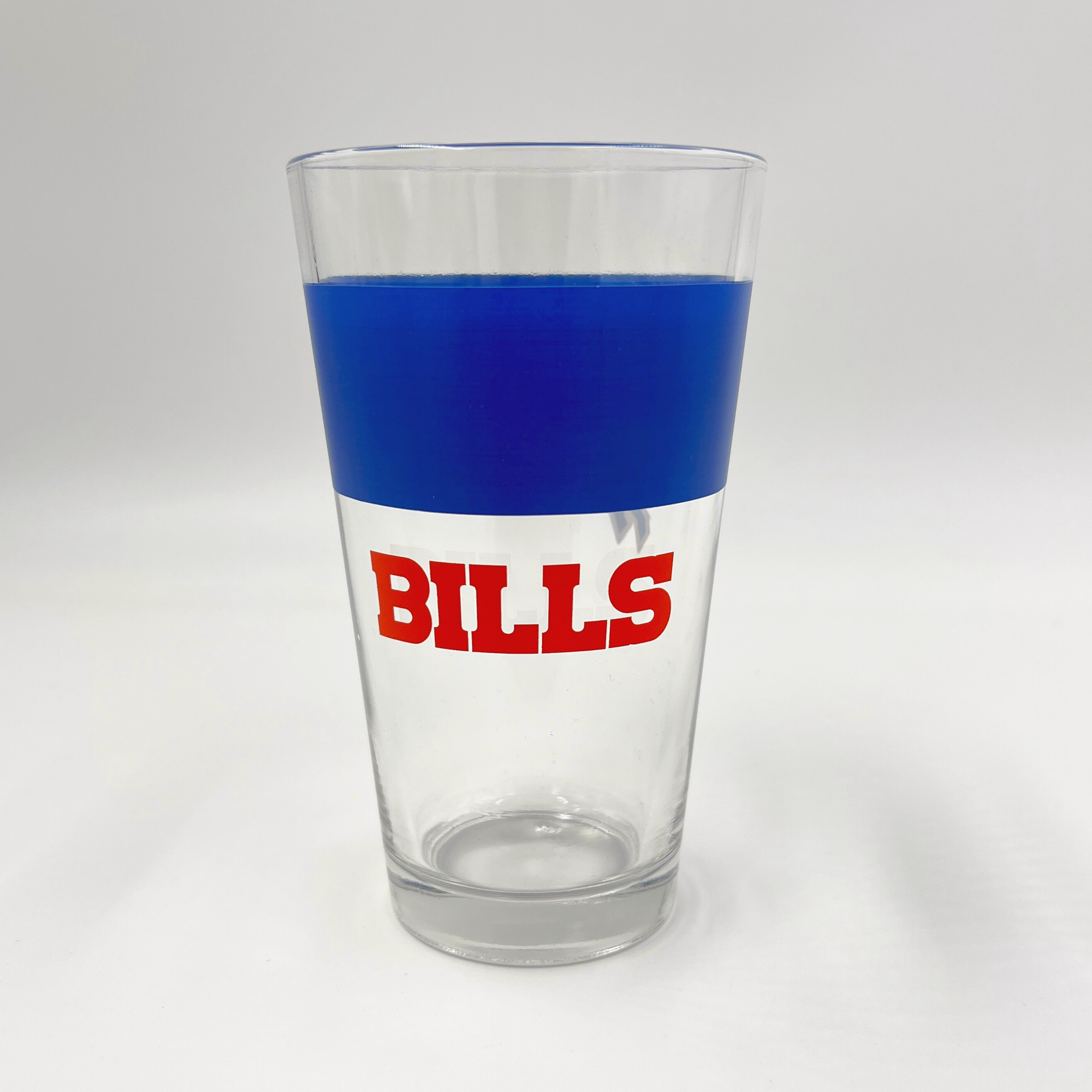 Buffalo Bills Colorblock 16oz Pint Glass