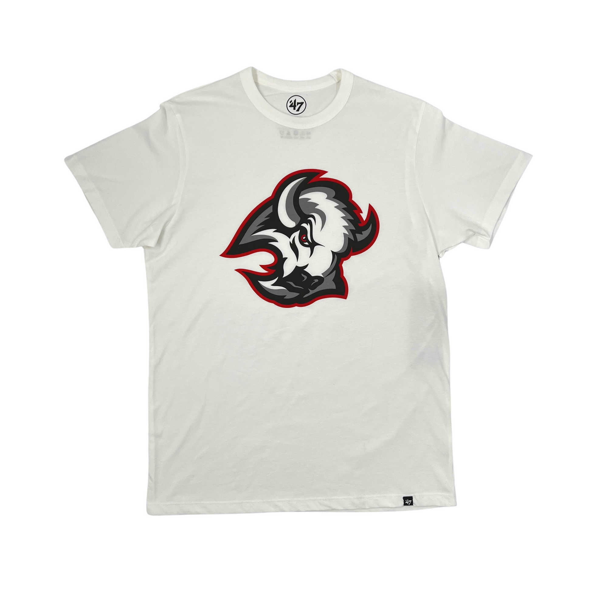'47 Brand Buffalo Sabres Black and Red Goat Head Shirt