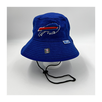 Men's Buffalo Bills New Era Gray Game Bucket Hat