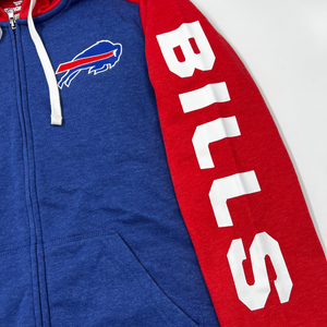 Youth Red Buffalo Bills Team Logo Pullover Hoodie