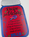 Bills Recipe for Victory Wooden Sign