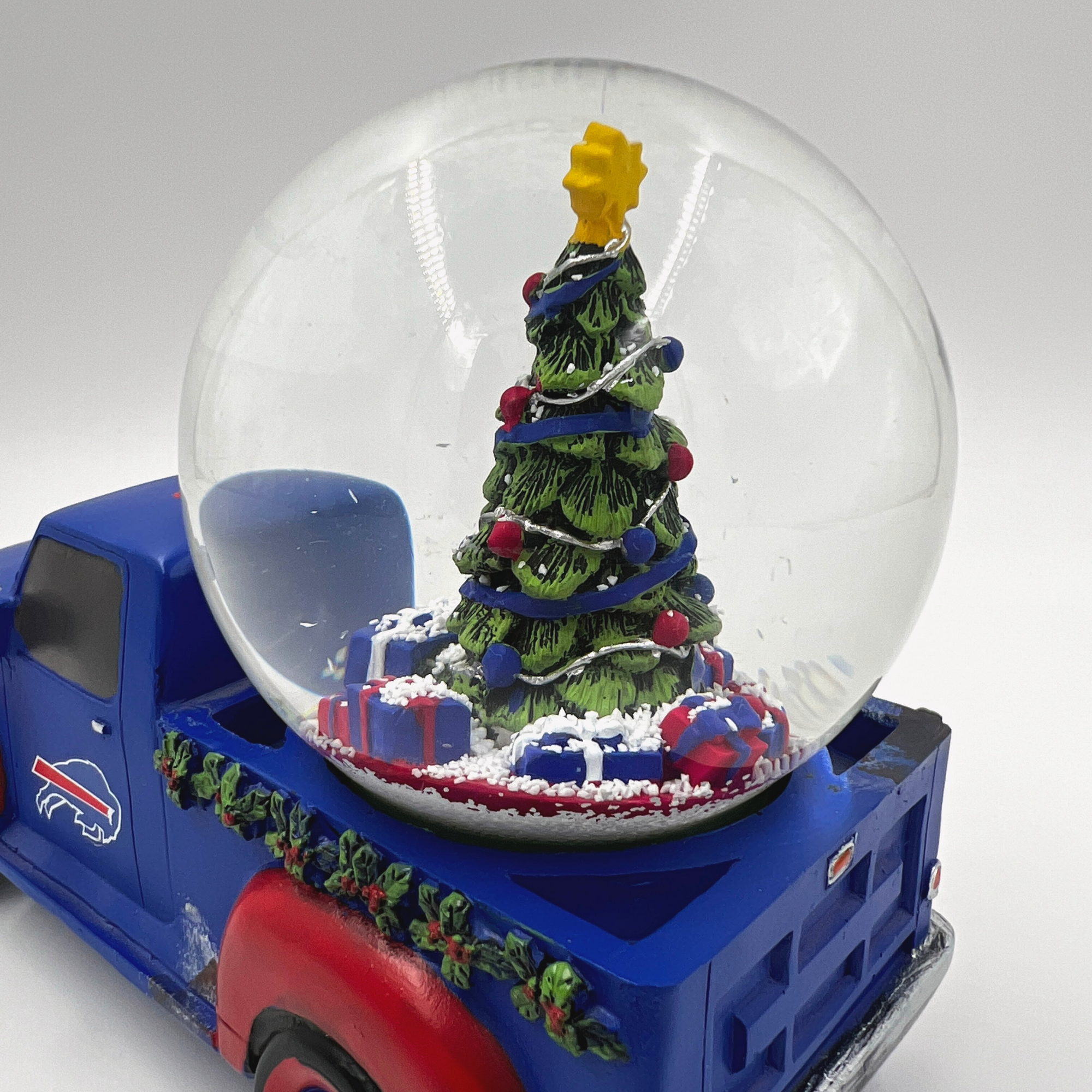 Buffalo Bills Holiday Truck Snow Globe