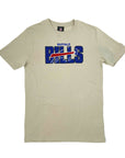 BIG & TALL SIZES New Era Buffalo Bills Stone Color 2023 Official NFL Draft Short Sleeve Shirt