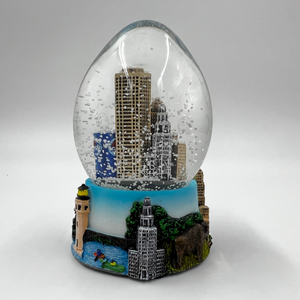 Buffalo Bills Football Holiday Snow Globe