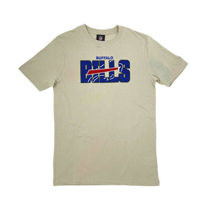 New Era Buffalo Bills Stone Color 2023 Official NFL Draft Short Sleeve Shirt