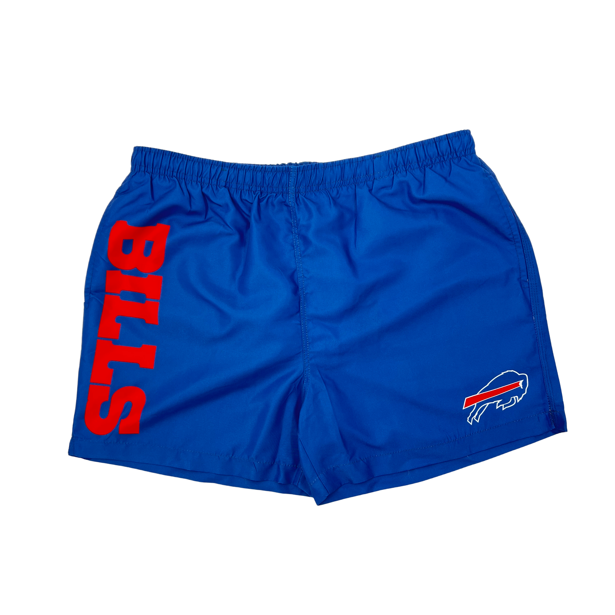 Buffalo Bills Solid Blue Swim Trunks