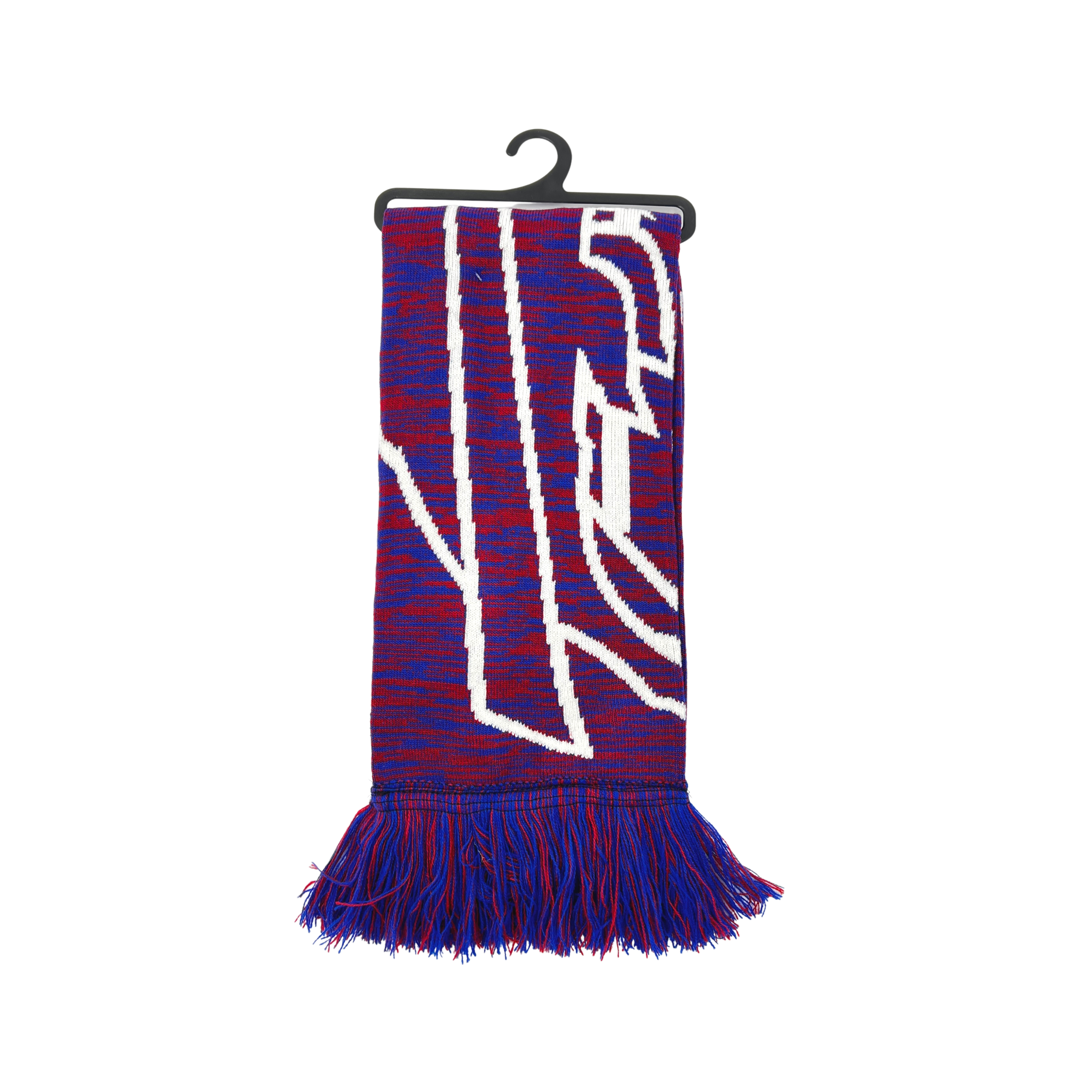 Women's Buffalo Bills Blue and Cream Knit Scarf