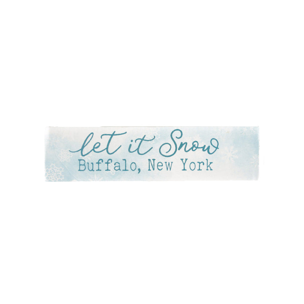 &quot;Let It Snow&quot; Small Wooden Sign