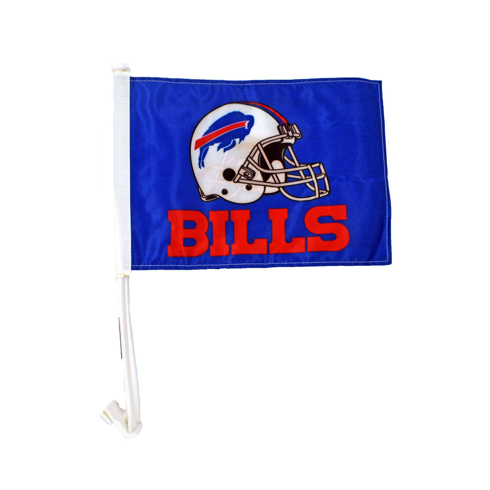 Buffalo Bills Royal Helmet Car Flag