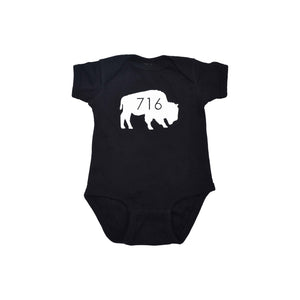 Buffalo Baby Long Sleeve Bodysuit Sabres Baby Buffalo Baby 