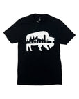 BFLO buffalo skyline black short sleeve shirt