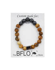 Natural Stone Bead BFLO Bracelet