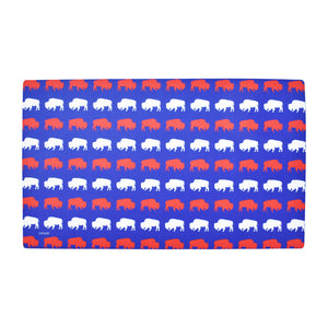 BFLO Red, White, And Blue Buffalo's Doormat