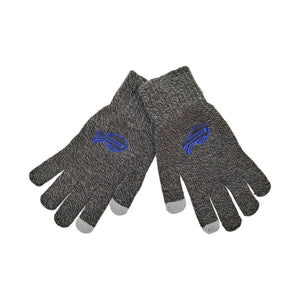 Buffalo Bills Charcoal Grey Gloves