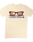 bflo store Buffalo Vibes Natural Tan UV Color Changing Short Sleeve Shirt