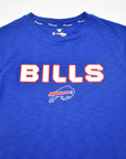 Buffalo Bills Stitched Logo Royal Blue Short Sleeve Shirt