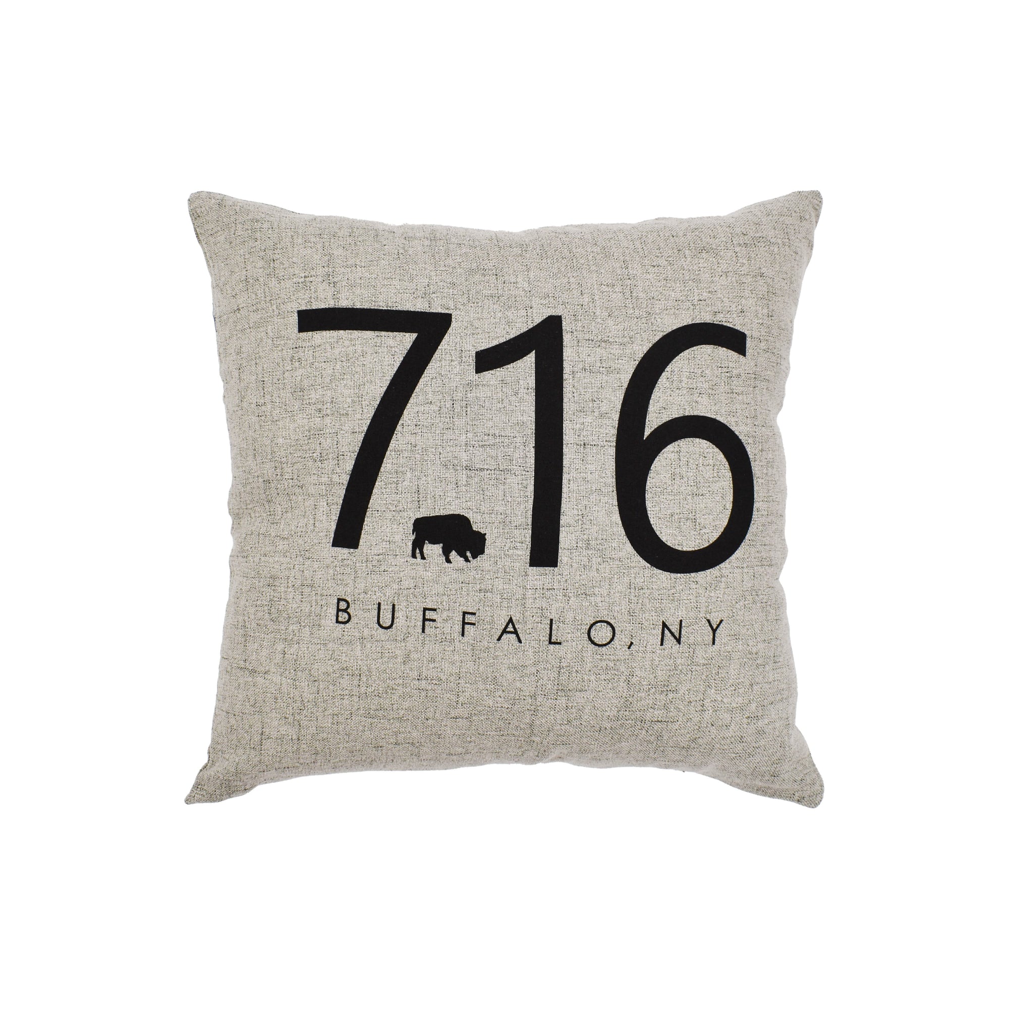 bflo store buffalo ny 716 grey pillow