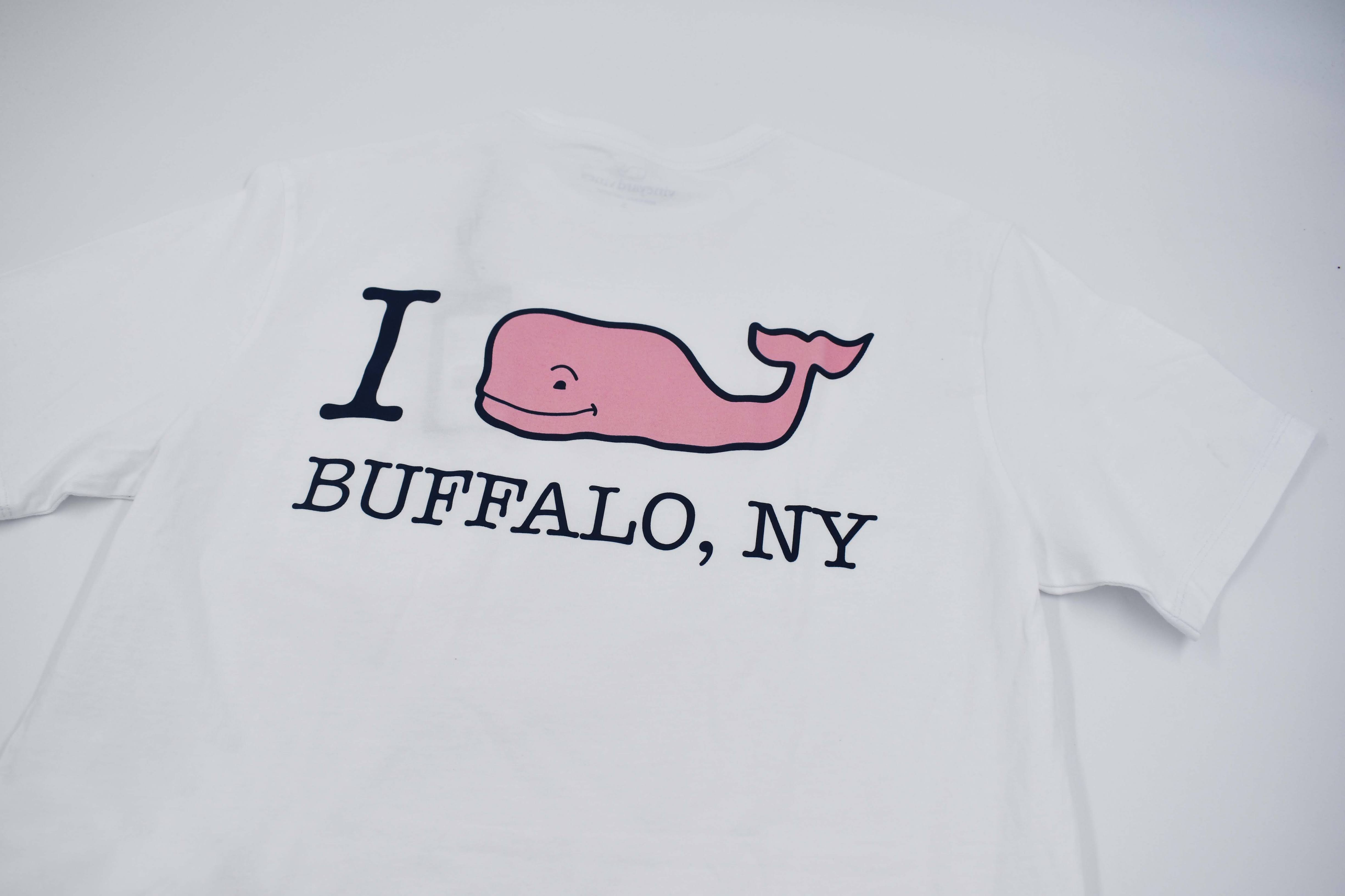 Men's Buffalo Bills Vineyard Vines White Every Day Should Feel This Good T- Shirt