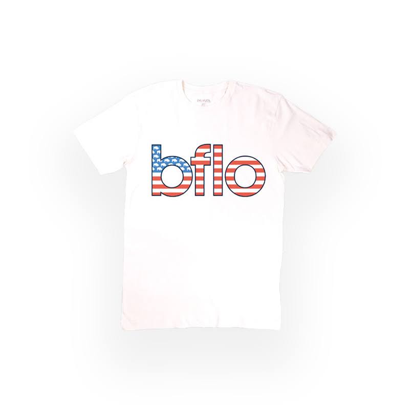 Toddler BFLO With Flag UV Color Changing Short Sleeve Shirt