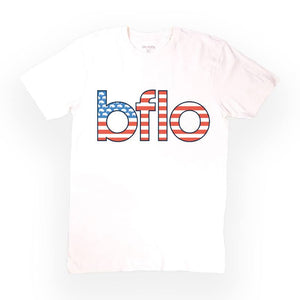 BFLO With Flag Design UV Color Changing Short Sleeve Shirt