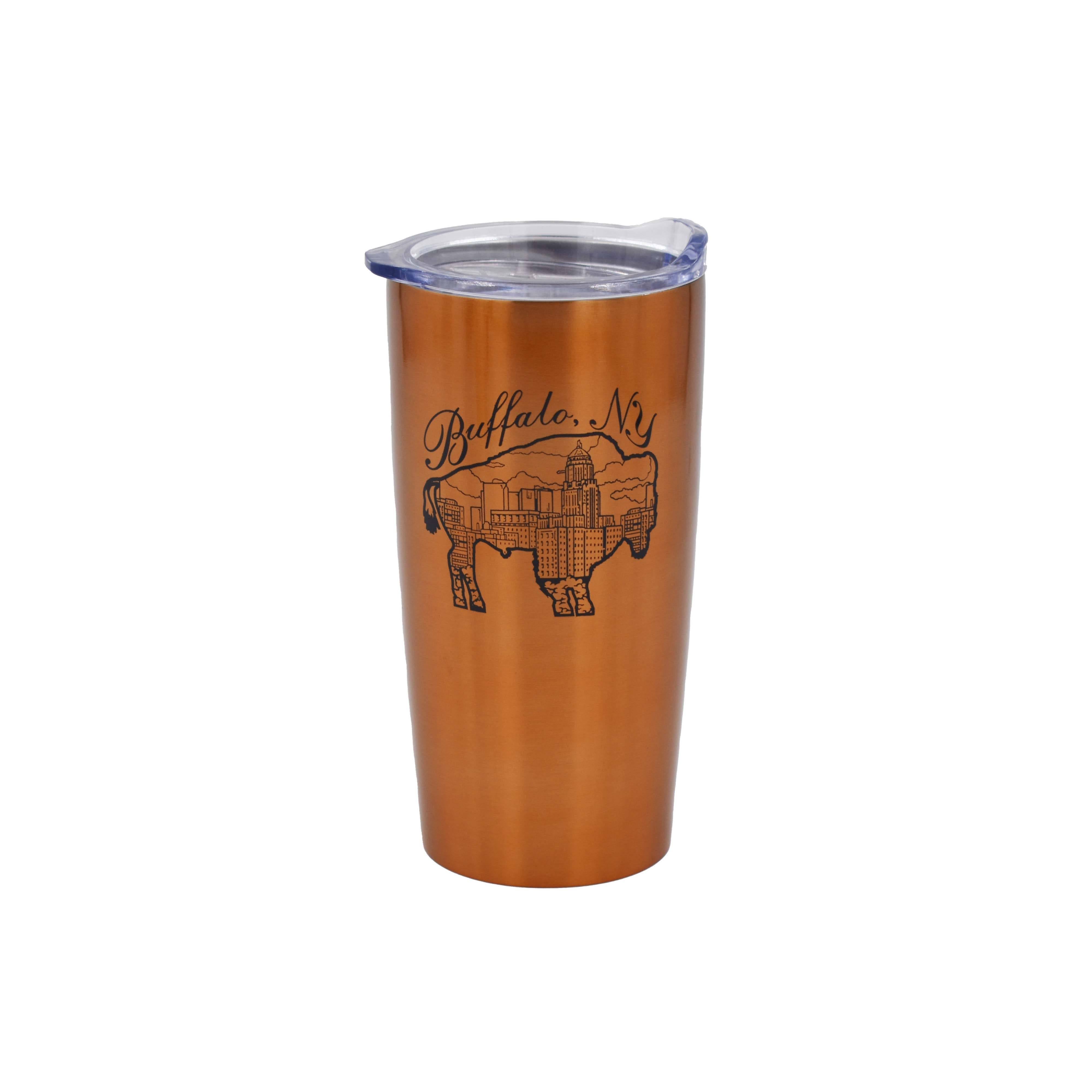 Double Wall Stainless Steel Copper Travel Mug The BFLO Store