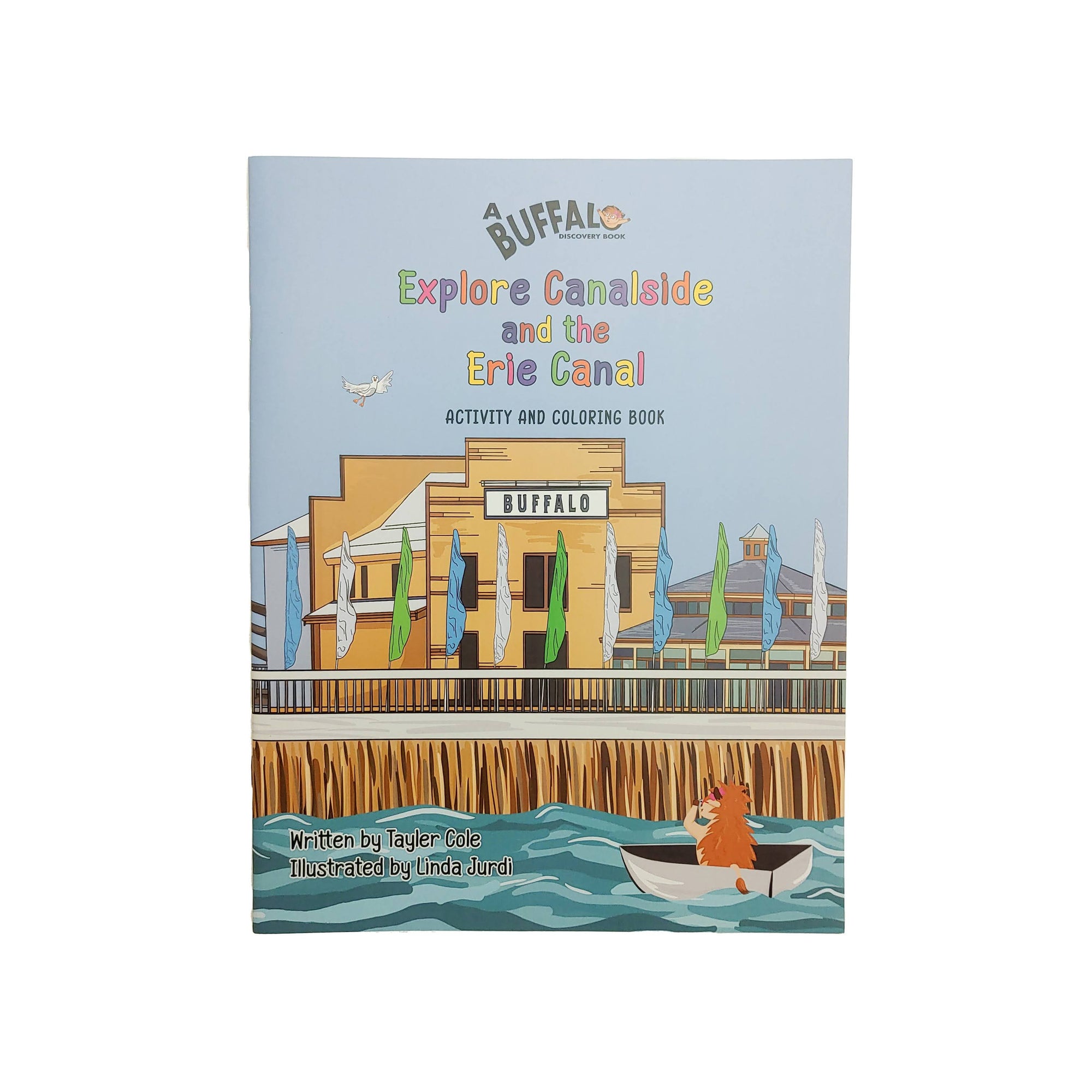 bflo store a buffalo discovery book explore canalside and the erie canal activity and coloring book