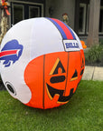 bflo store buffalo bills 4ft tall inflatable light up lawn pumpkin