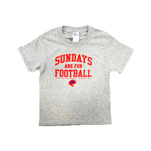 "Sundays Are For Football" Youth Short Sleeve T-Shirt
