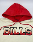 New Era Buffalo Bills Cream and Red Ombre Hoodie