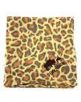 Leopard Baby Swaddle and Hat Set