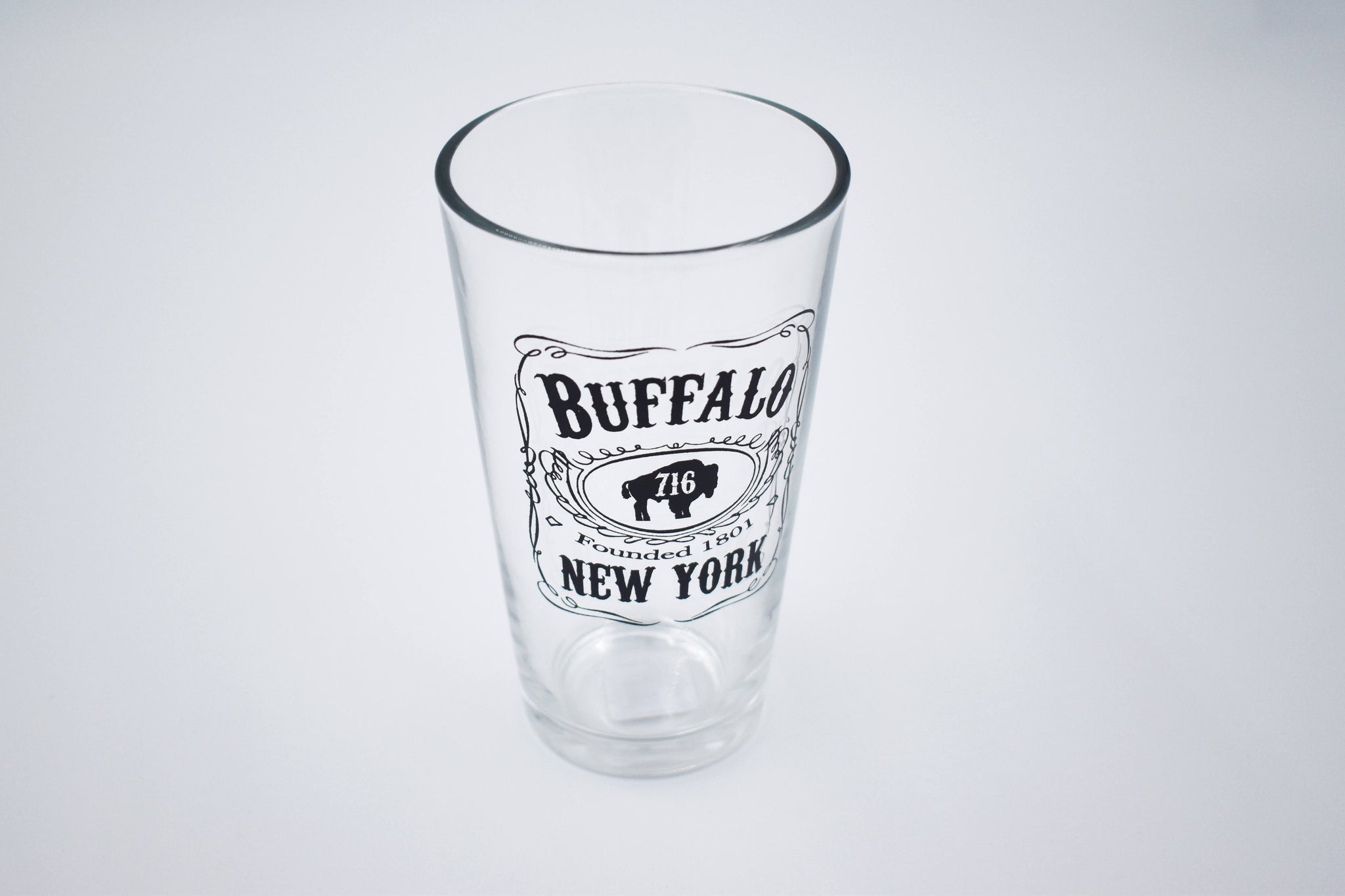 Buffalo, New York Founded 1801 Pint Glass
