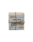 "Lake Erie, My Home Sweet Home" Wooden Coasters