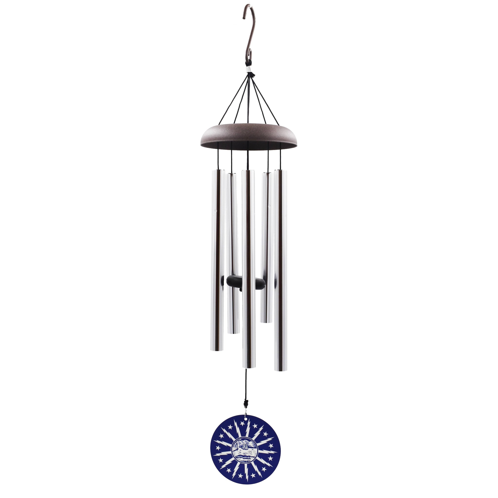 bflo store buffalo by large seal of the city flag wind chime