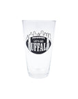 bflo store lets go buffalo with city skyline pint glass