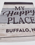 My Happy Place Garden Flag