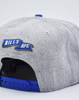 New Era Buffalo Bills 2022 Sideline Grey With Standing Buffalo Snapback Hat
