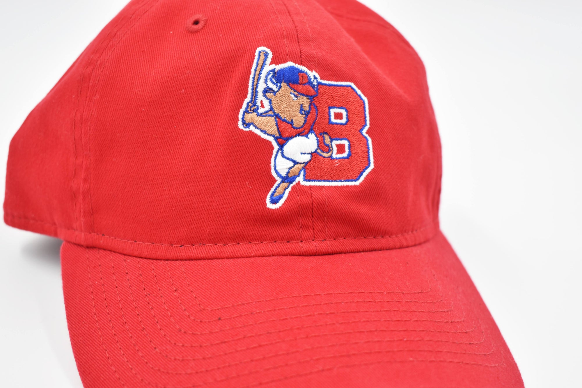 New Era Buffalo Bisons Red Adjustable Hat
