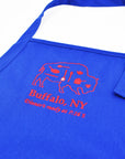 Buffalo, NY Royal Blue Apron