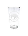 Buffalo Established Pint Glass
