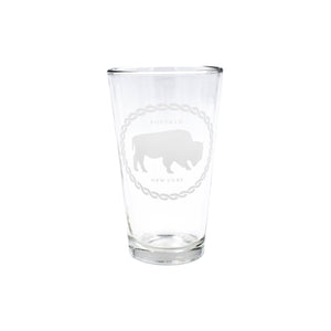 Buffalo Established Pint Glass