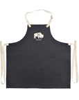 bflo store buffalo ny steel grey apron with embroidered buffalo