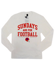 Sundays Are For Football White LST