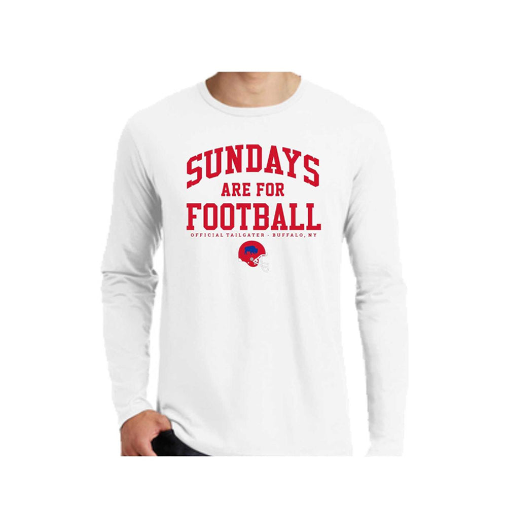 Sundays Are For Football White LST